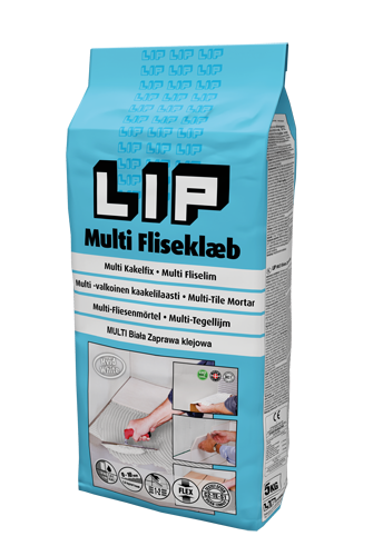 LIP Multi Fliseklæb, hvid 5 kg