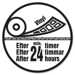 Klar til tæt belægning efter min. 24 timer.