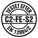 Testet efter EN 12004/2. C2-FE-S2.