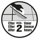 Klar til fugning efter min. 2 timer.