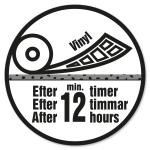 Klar til tæt belægning efter min. 12 timer.
