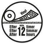 Klar til tæt belægning efter min. 12 timer.