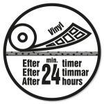 Klar til tæt belægning efter min. 24 timer.