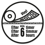 Klar til tæt belægning efter min. 6 timer.