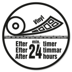 Klar til tæt belægning efter min. 24 timer.