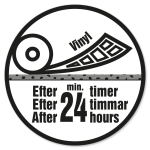 Klar til tæt belægning efter min. 24 timer.