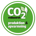 CO2 reduceret produktion og opvarmning.