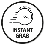 Instant grab.