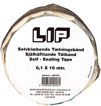 LIP Selvklæbende tætningsbånd (S)