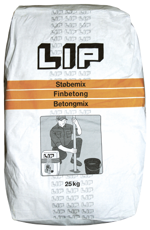 LIP Støbemix 25 kg (M)