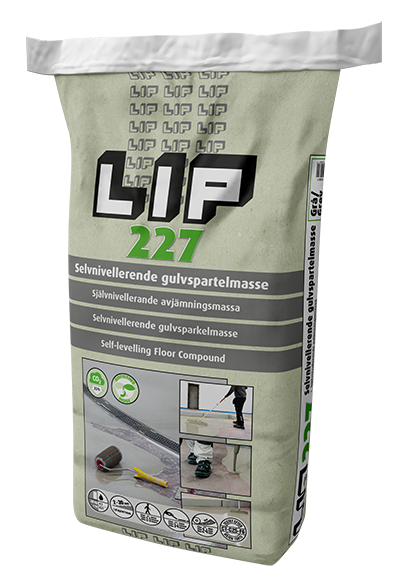 LIP 227 Gulvspartelmasse (M)