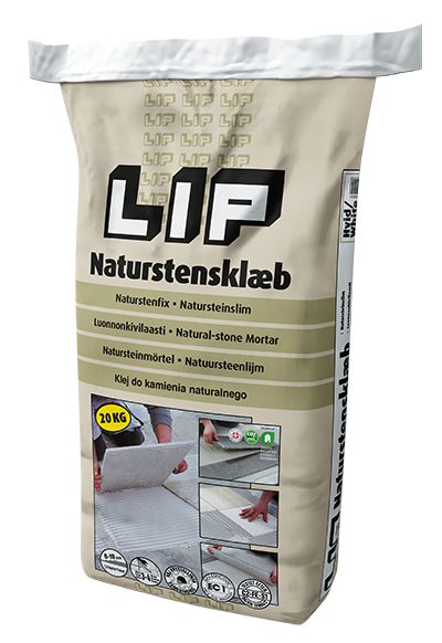 LIP Naturstensklæb 20 kg (S)