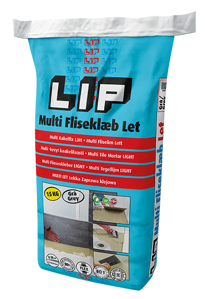 LIP Multi Fliseklæb Let 15 kg (M)