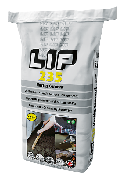 LIP 235 Hurtig Cement 20 kg (M)