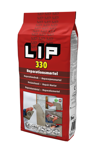 LIP 330 Reparationsmørtel 5 kg (M)