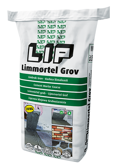 LIP Limmørtel Grov 20 kg (S)