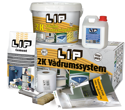 LIP 2K Vådrumssystem (S)