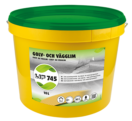 LIP 745 Gulv- og væglim 10 liter (S)