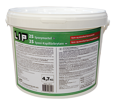 LIP 25 Epoxymørtel 10 liter (M)