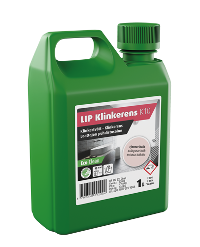 LIP K10 Eco Clean Klinkerens 1 liter (S)