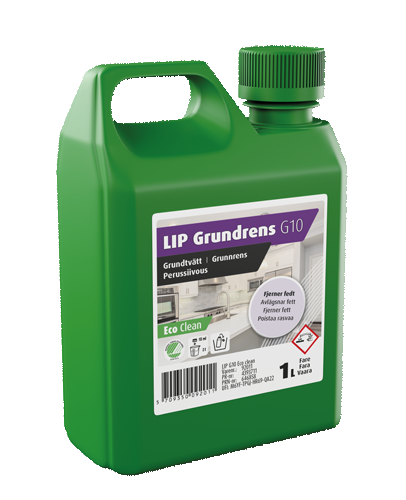 LIP G10 Eco Clean Grundrens 1 liter (S)